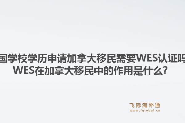 美国学校学历申请加拿大移民需要wes认证吗？wes在加拿大移民中的作用是什么？1.jpg
